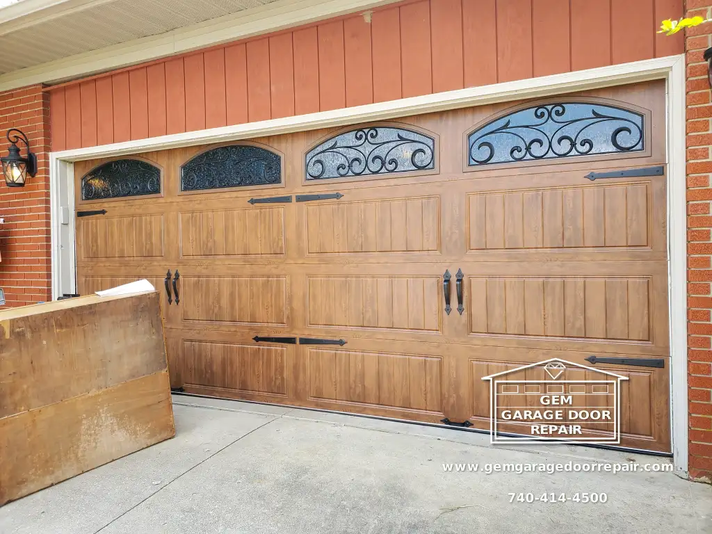 Bi-Directional Wood Grain & Iron Accents (Photo 2)