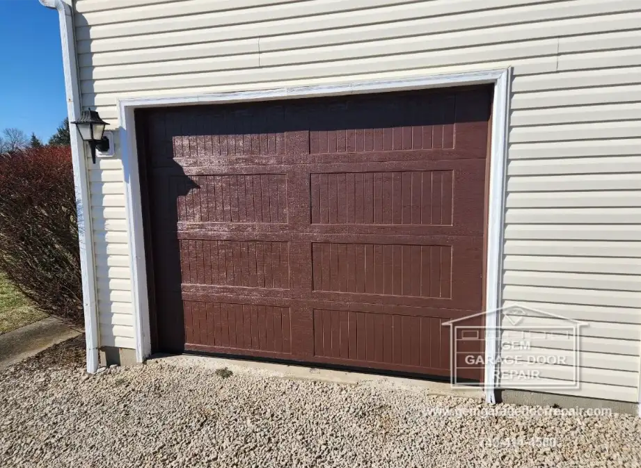 Brown Range Panel Carriage Door Upgrade (Photo 2)