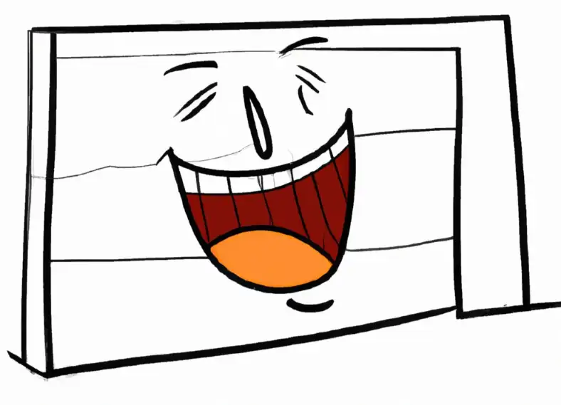 Garage Door Joke: Fixed Heart