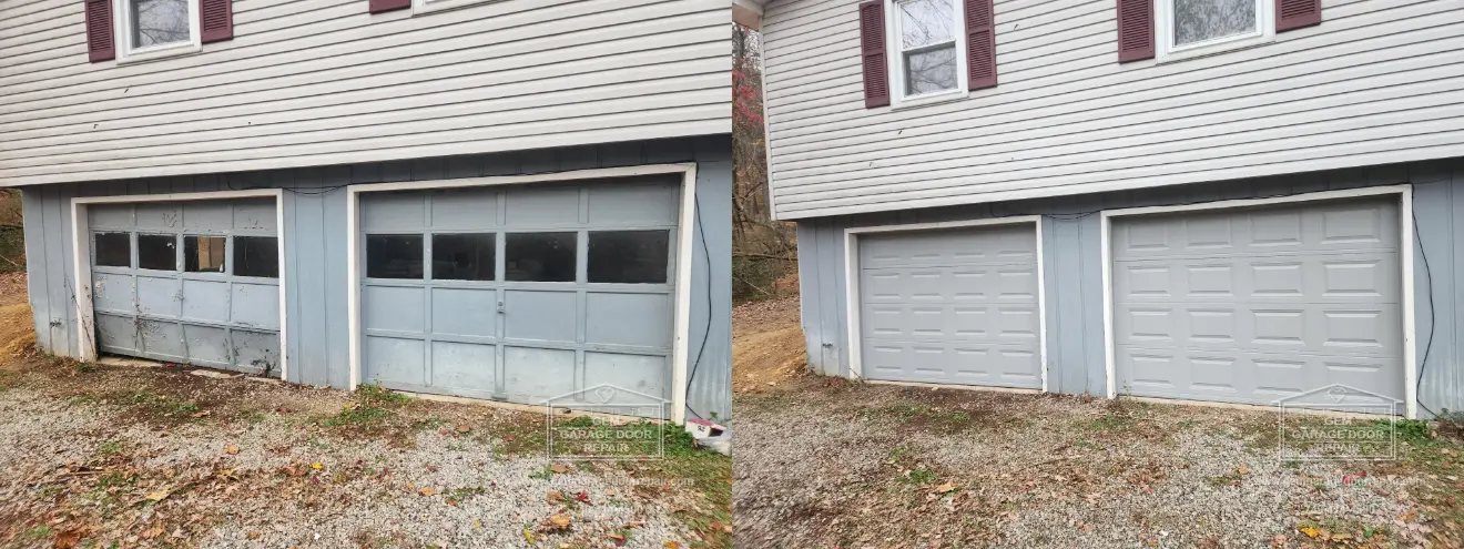 Gray Raised Panel Upgrade in Chillicothe, OH
