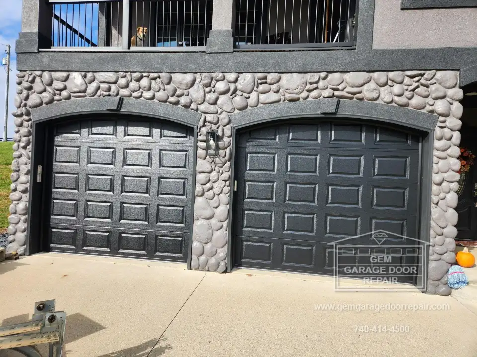 Incredible Shiny Black Steel Door Upgrade (Photo 1)