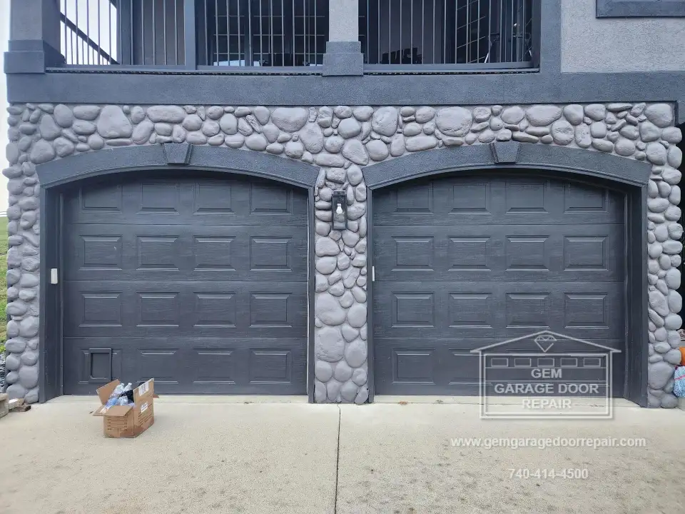 Incredible Shiny Black Steel Door Upgrade (Photo 2)