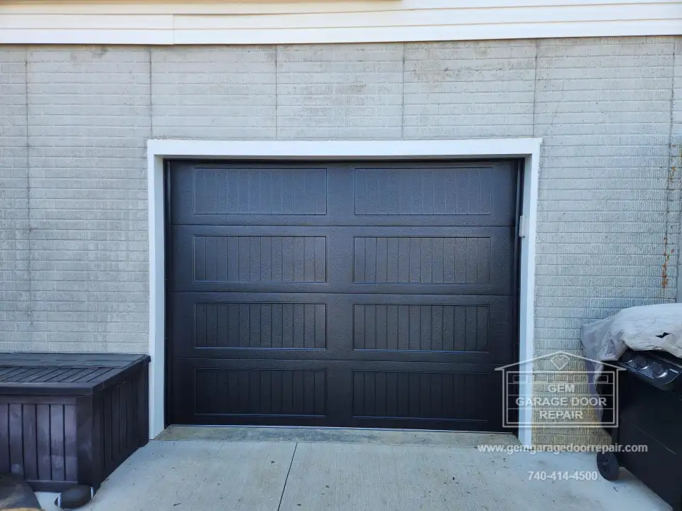 Premium Black Carriage-House Door Upgrade (Photo 1)