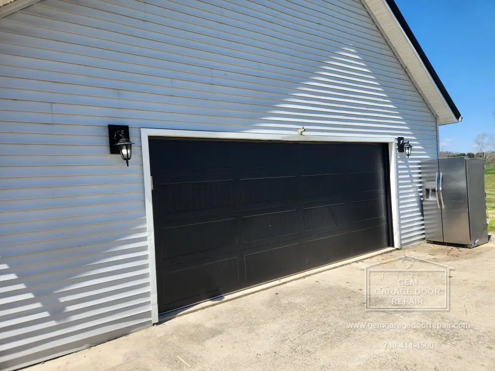 Premium Black Carriage-House Door Upgrade (Photo 2)