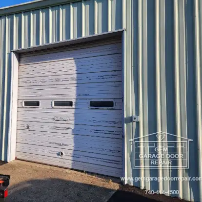 Replacing a Damaged Commercial Bay Door (Photo 2)