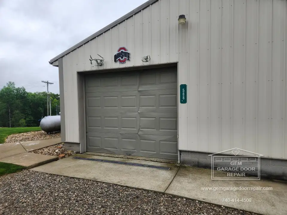 Replacing Wind-Damaged Doors with Steel (Photo 4)