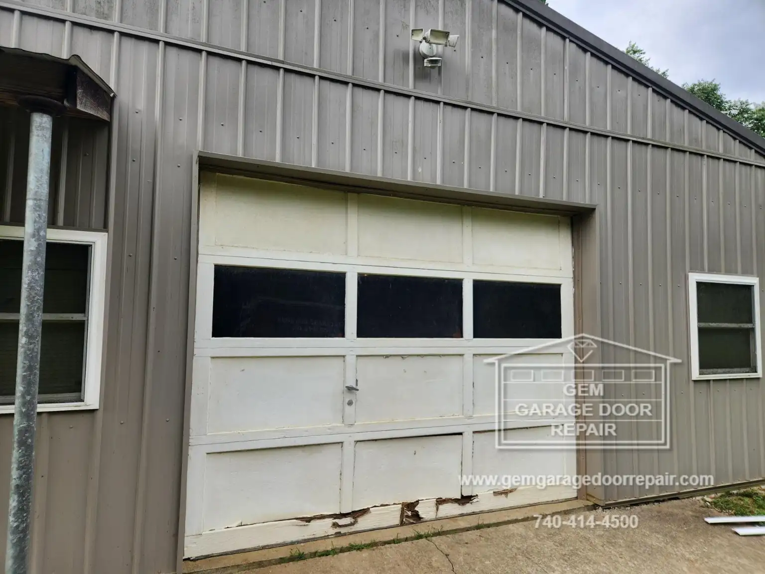 Rotted Door Replacement & Security Upgrade (Photo 1)