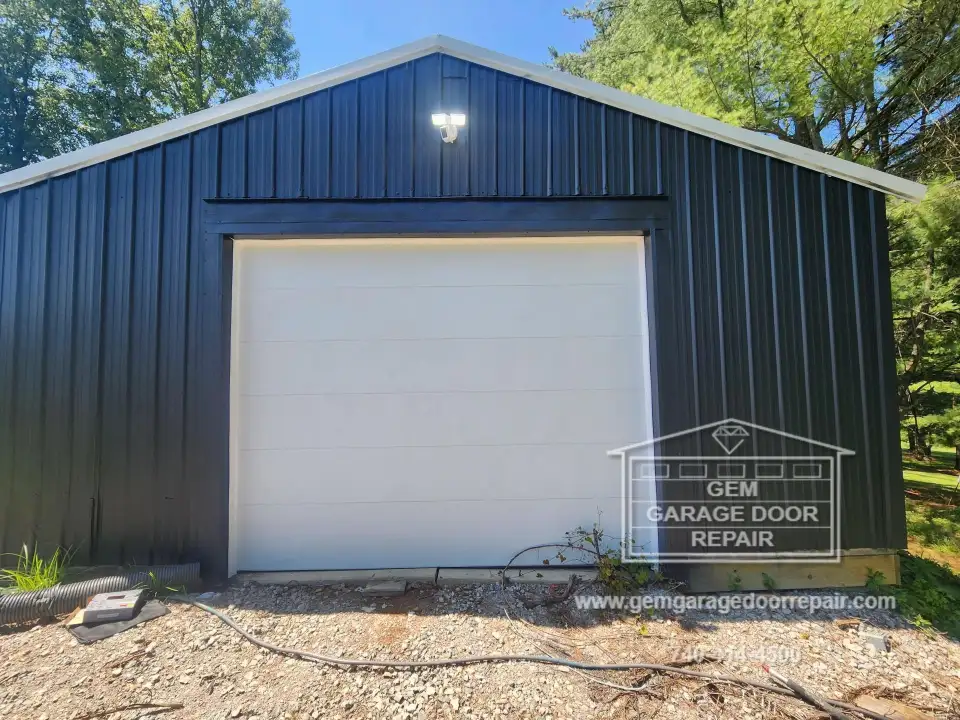 Sleek New Barn Door Installation Complete (Photo 1)