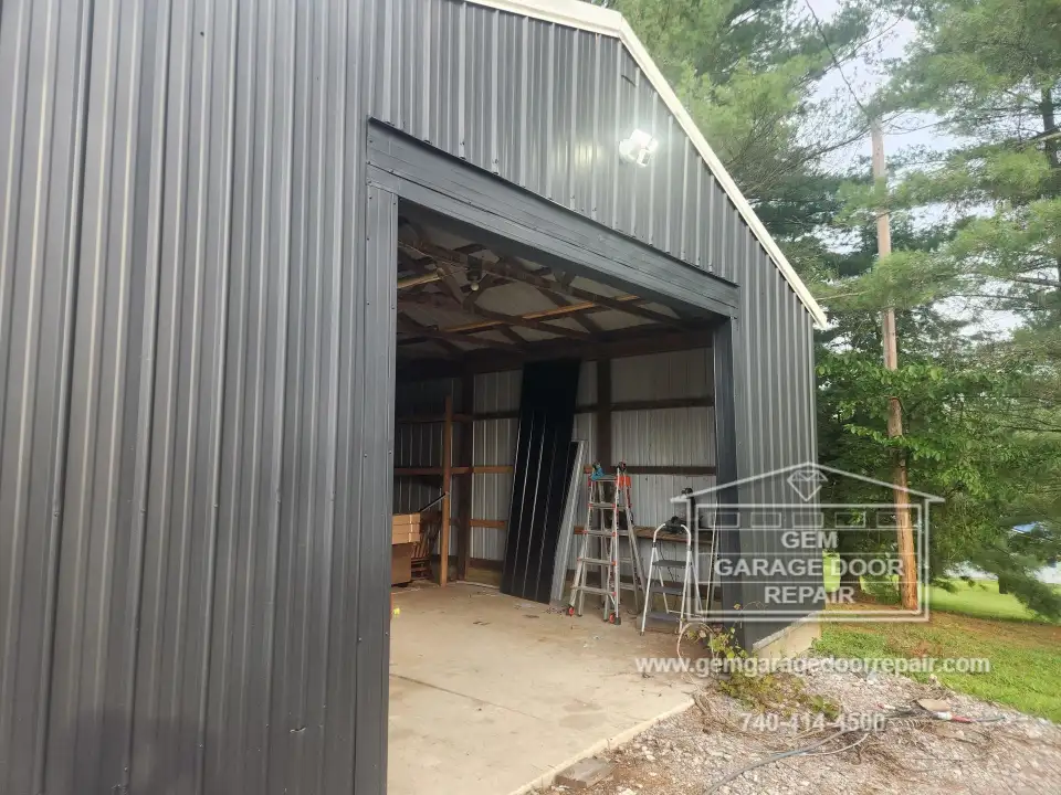 Sleek New Barn Door Installation Complete (Photo 2)