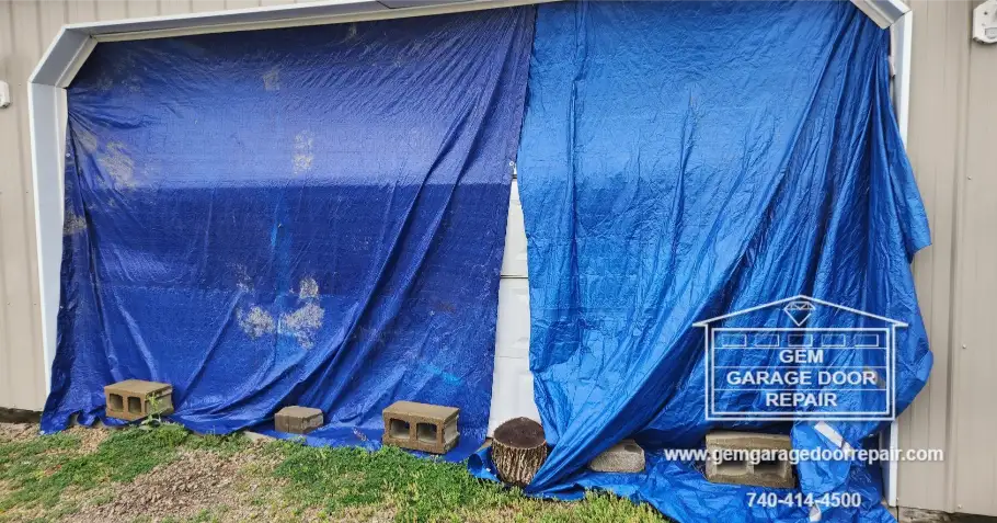 Storm Damage Repair: Reinforced Steel Doors (Photo 2)