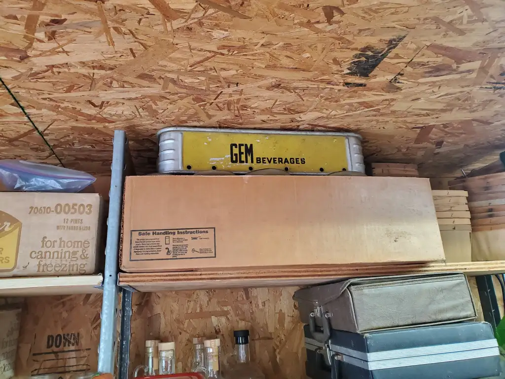 Vintage GEM Beverages Sign Find